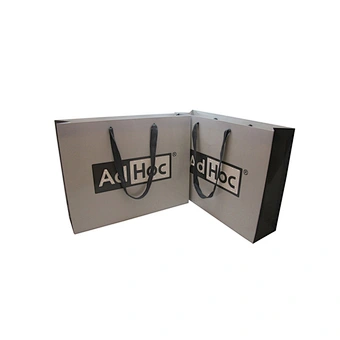 Customizable Eco-Friendly Shopping Paper Bags with Your Logo